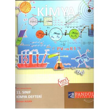 11. Sınıf Kimya Defteri Pandül Yayınları