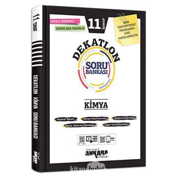 11. Sınıf Kimya Dekatlon Soru Bankası - Ankara Yayınları