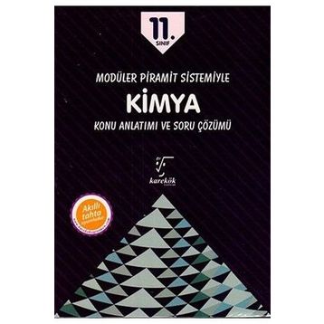 11. Sınıf Kimya Konu Anlatımı ve Soru Çözümü Karekök Yayınları