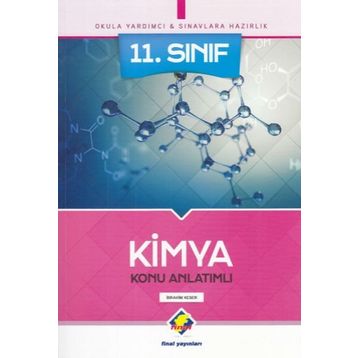 11. Sınıf Kimya Konu Anlatımlı Final Yayınları