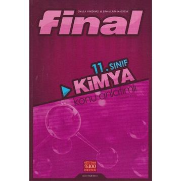 11. Sınıf Kimya Konu Anlatımlı Final Yayınları