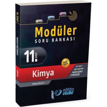 11. Sınıf Kimya Modüler Soru Bankası Eğitim Vadisi Yayınları