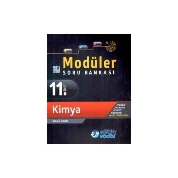11. Sınıf Kimya Modüler Soru Bankası Eğitim Vadisi Yayınları