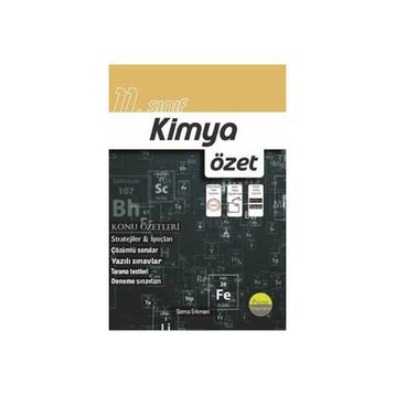 11. Sınıf Kimya Özet-Pano Yayınları
