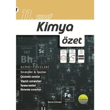 11. Sınıf Kimya Özet-Pano Yayınları