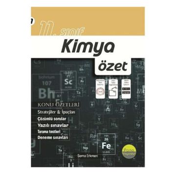 11. Sınıf Kimya Özet-Pano Yayınları