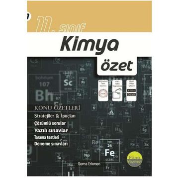 11. Sınıf Kimya Özet-Pano Yayınları