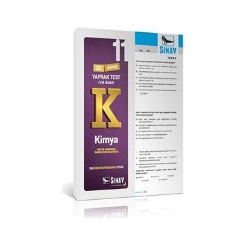 11. Sınıf Kimya Yaprak Test-Sınav Yayınları