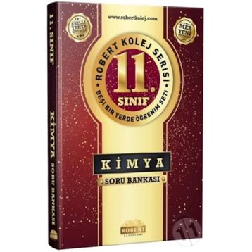 11. Sınıf Kolej Serisi Kimya Soru Bankası Robert Yayınları