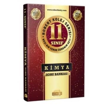 11. Sınıf Kolej Serisi Kimya Soru Bankası Robert Yayınları