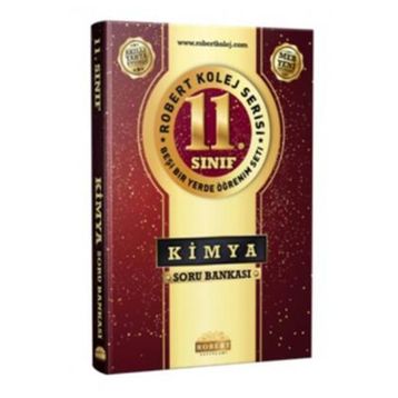 11. Sınıf Kolej Serisi Kimya Soru Bankası Robert Yayınları