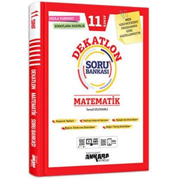 11.Sınıf Matematik Dekatlon Soru Bankası-Ankara Yayınları