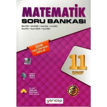 11. Sınıf Matematik Soru Bankası-Yarı Çap Yayınları