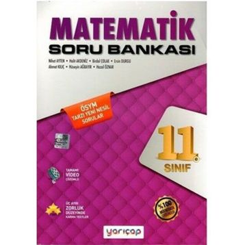 11. Sınıf Matematik Soru Bankası-Yarı Çap Yayınları