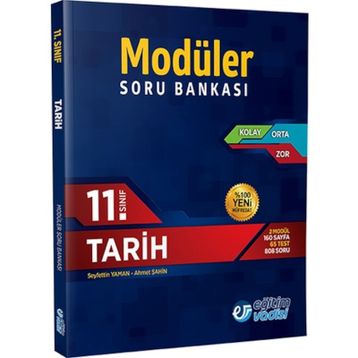 11.Sınıf Modüler Soru Bankası Tarih - Eğitim Vadisi Yayınları