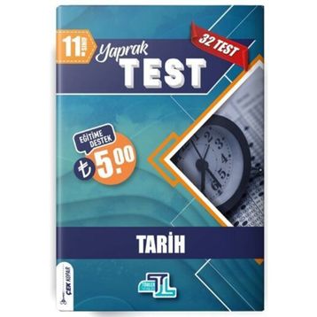 11. Sınıf Tarih Yaprak Test-Tümler Yayınları