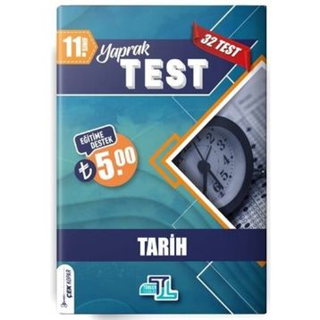 11. Sınıf Tarih Yaprak Test-Tümler Yayınları