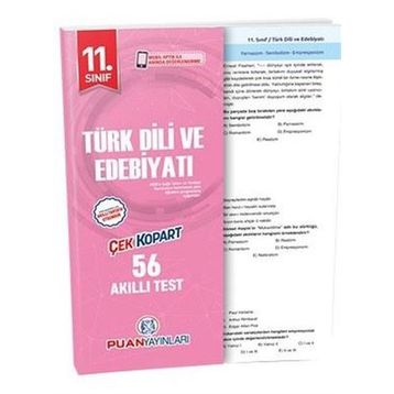11. Sınıf Türk Dili Ve Edebiyatı Akıllı-Test Puan Yayınları