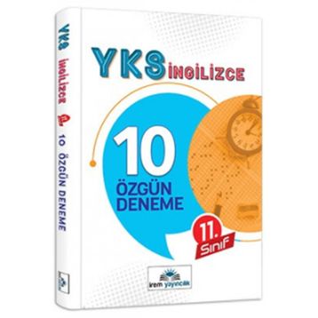 11.Sınıf Yks İngilizce 10 Özgün Deneme-İrem Yayıncılık
