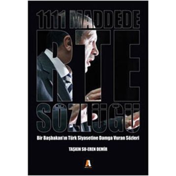 1111 MADDEDE RTE SÖZLÜĞÜ - TAŞKIN SU;EREN DEMIR