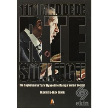 1111 MADDEDE RTE SÖZLÜĞÜ - TAŞKIN SU;EREN DEMIR