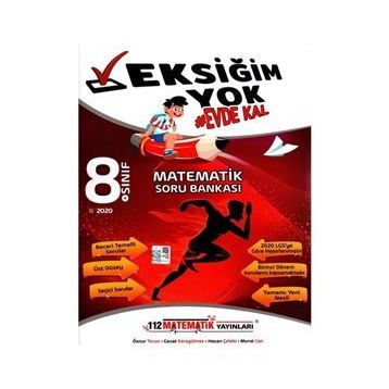 112 Matematik Yayınları 8. Sınıf Lgs 1. Dönem Matematik Eksiğim Yok Evde Kal Soru Bankası