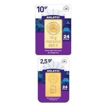 12.5 gr 24 Ayar Külçe Altın