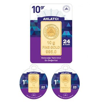 12 gr 24 Ayar Külçe Altın