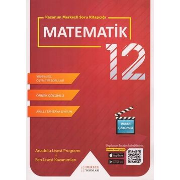 12. Sınıf Matematik Modüler Set Derece Yayınları