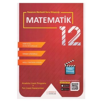 12. Sınıf Matematik Modüler Set Derece Yayınları