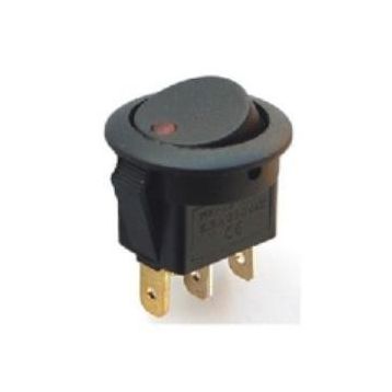 12 Volt Işıklı on-off 3 Pin Anahtar