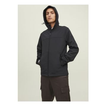 12212363 Jack & Jones Jjemarvin Hood Softshell Noos Erkek Mont Black