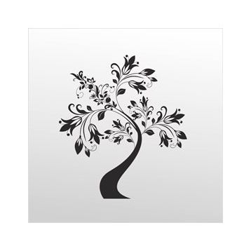 130 cm Ağaç Deseni Folyo Sticker