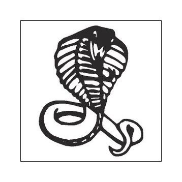 130 cm Cobra Folyo Sticker