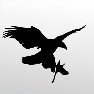 130 cm Kartal Folyo Sticker