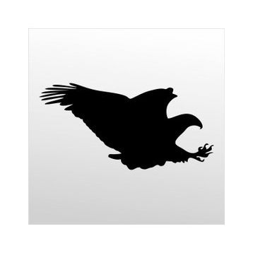 130 cm Kartal Folyo Sticker
