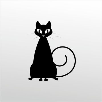130 cm Kedi Folyo Sticker