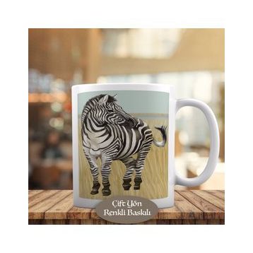 1308-14005 Ormanda Zebra Kupa Bardak