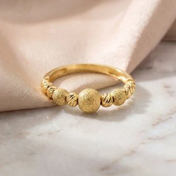 14 Ayar Altın Dorika Yüzük