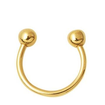 14 Ayar Altın Kıkırdak Piercing Küpe