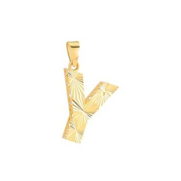 14 Ayar Altın Y Harfi Kolye Ucu 0,35 gr