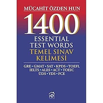 1400 ESSENTIAL TEST WORDS - TEMEL SINAV KELIMESI - MÜCAHİT ÖZDEN HUN