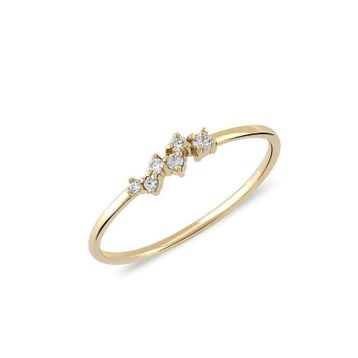 14k Altın Snow Queen Taşlı Yüzük