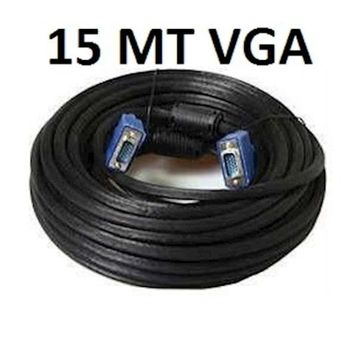 15 m Monitör Projeksiyon VGA Kablo