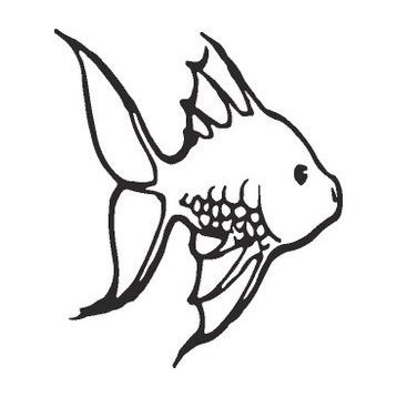 160 cm Balık Folyo Sticker