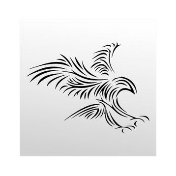 160 cm Kartal Folyo Sticker