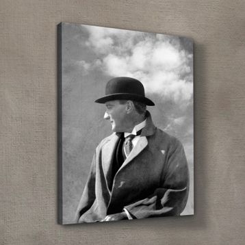 19 Atatürk Kanvas Tablo