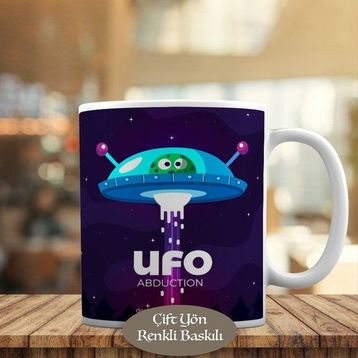 19476 Uzay Gemisindeki Şaşkın Ufo Kupa Bardak