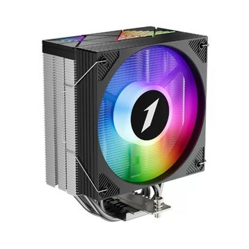 1stplayer AM4-AM5-LGA1851-1700 Cryo CY12L 120 mm Argb 4 Pin PWM Siyah Kule Tipi İşlemci Hava Soğutucu