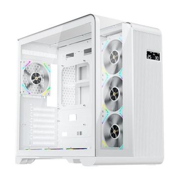1stplayer RT7 Digital 850W 80+ Gold Full Modüler 4x12 cm ARGB 3 Taraflı Temperli Cam USB 3.0 Type-C Beyaz Atx Kasa